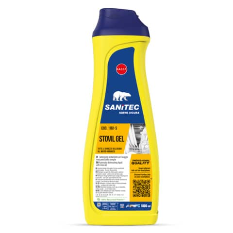 Detergente brillantante Stovil Gel Sanitec 1000 ml 1161-S